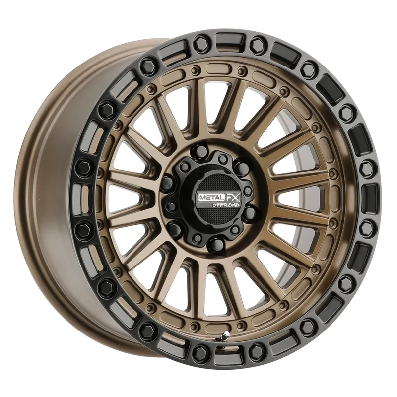 Metal FX Rogue Truck 17x8.5 6x135 0mm Bronze Satin Black Wheels