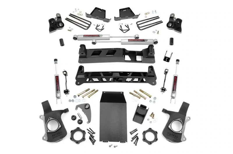 Rough Country 4" Lift Kit For Chevy Silverado & GMC Sierra 1500 4WD (1999-2006 & Classic)