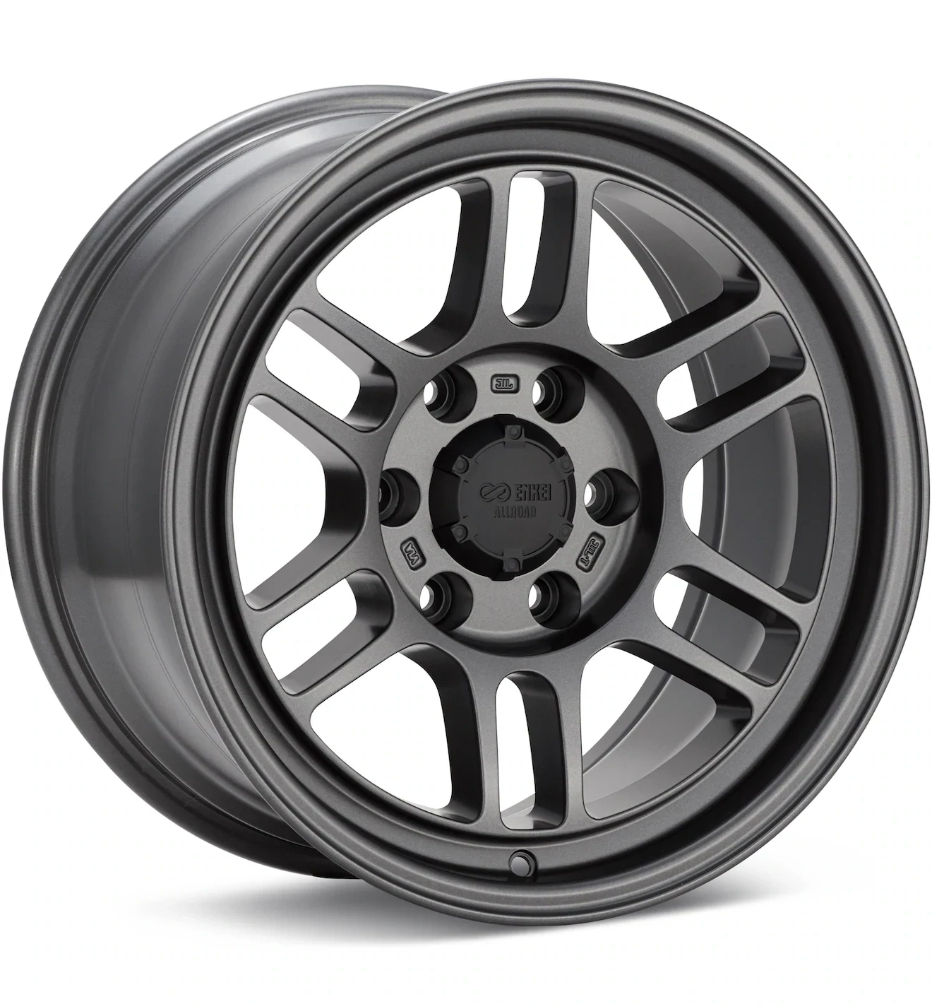 Enkei RPT1 17x9 6X5.5 6x139.7 +0 Offset 106.1 Bore Matte Dark Gunmetallic Wheel