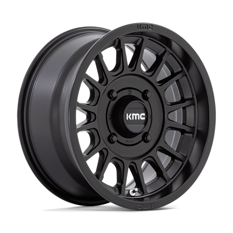 KMC KS138 15x7 4x137 10mm S-Black Wheel