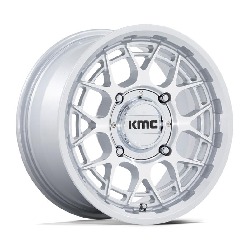 KMC KS139 15x7 4x137 38mm SLV-MACH Wheel