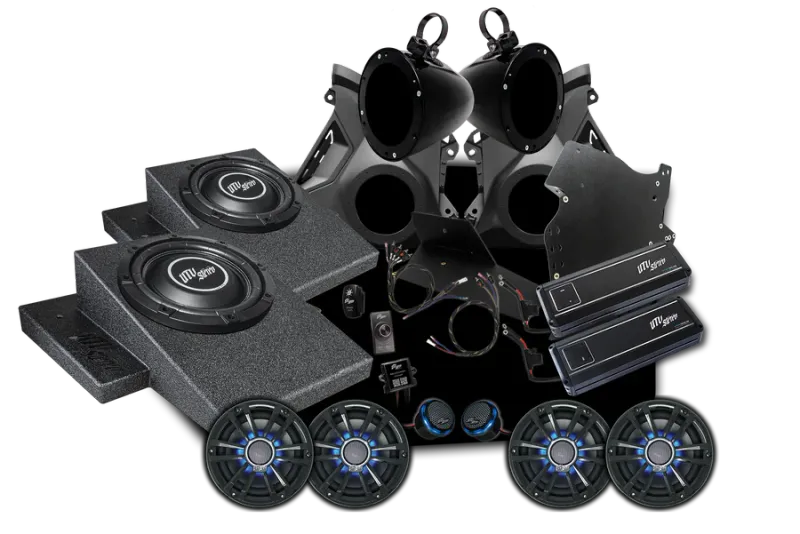UTV Stereo Signature Series Stage 7 Stereo Kit For Cam-am Maverick R