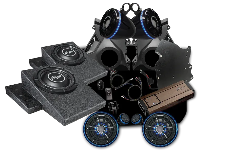 UTV Stereo Elite Series Stage 6 Stereo Kit for Cam-am Maverick R