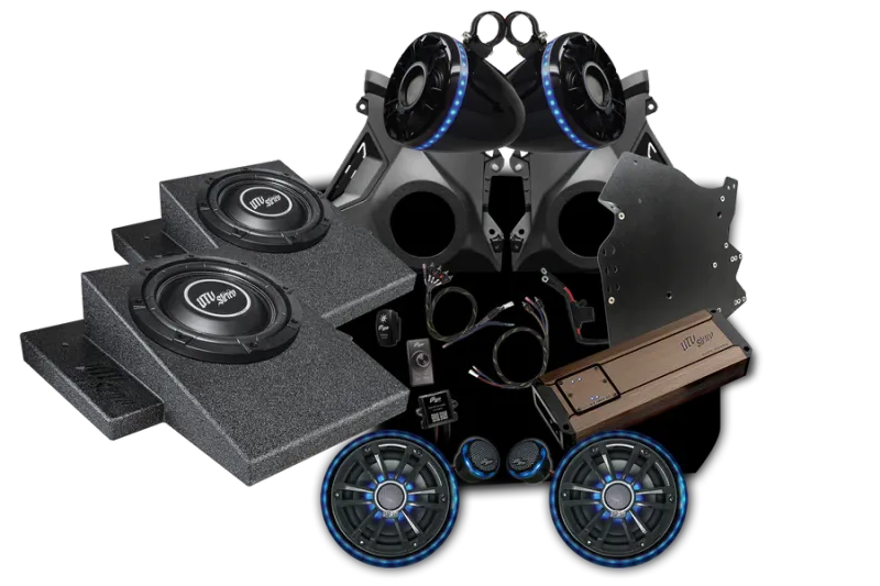 UTV Stereo Elite Series Stage 6 Stereo Kit for Cam-am Maverick R