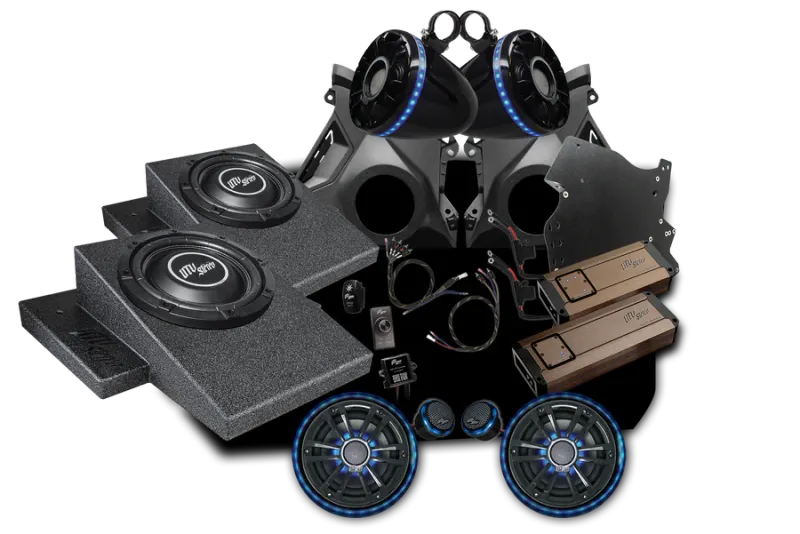 UTV Stereo Elite Series Stage 7 Stereo Kit for Cam-am Maverick R