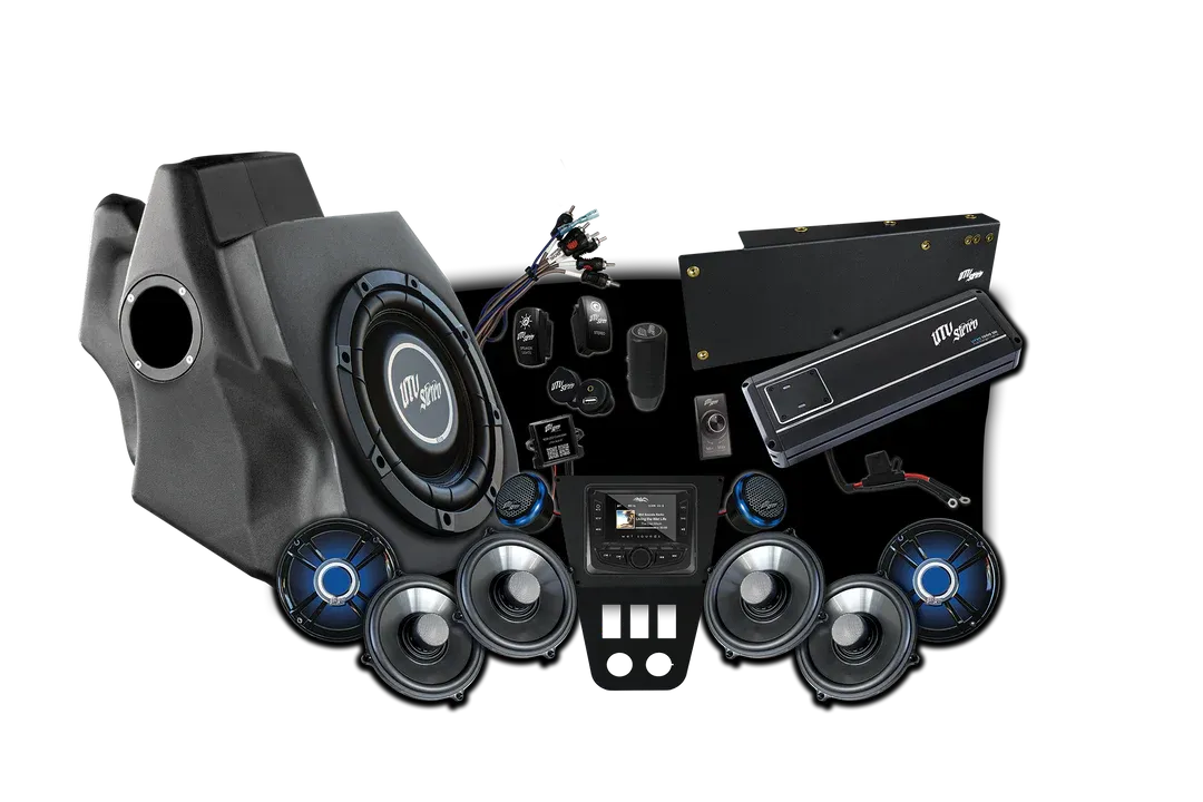 Utv Stereo Series Signature Stage 6 Stereo Kit for RZR Pro
