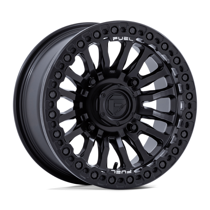 Fuel FV125 15x7 4x136 4x137 BeadLock  10mm Blackout Wheel