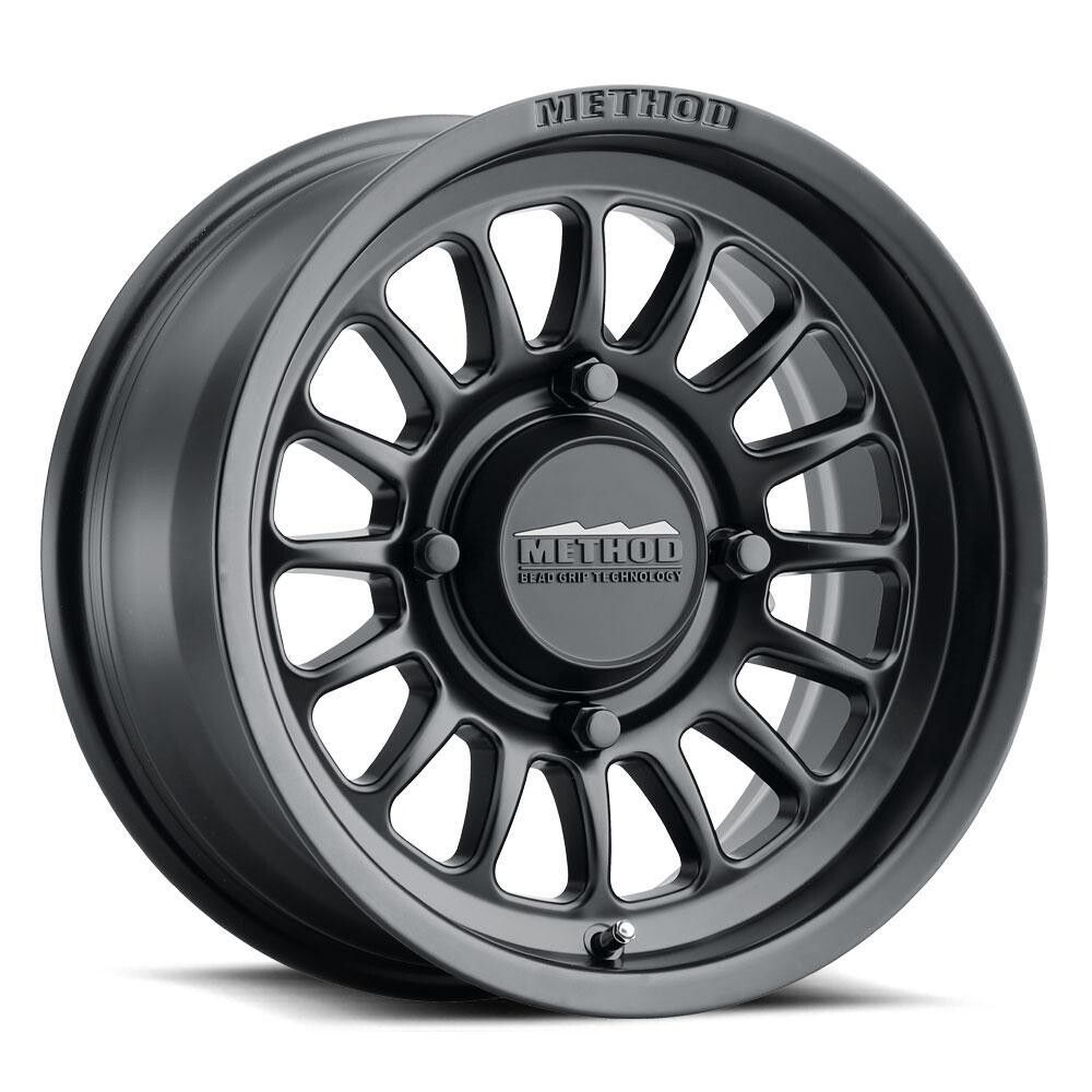 Method Race UTV Series MR411 Bead grip 15x7 4X156  13mm Matte Black Wheel