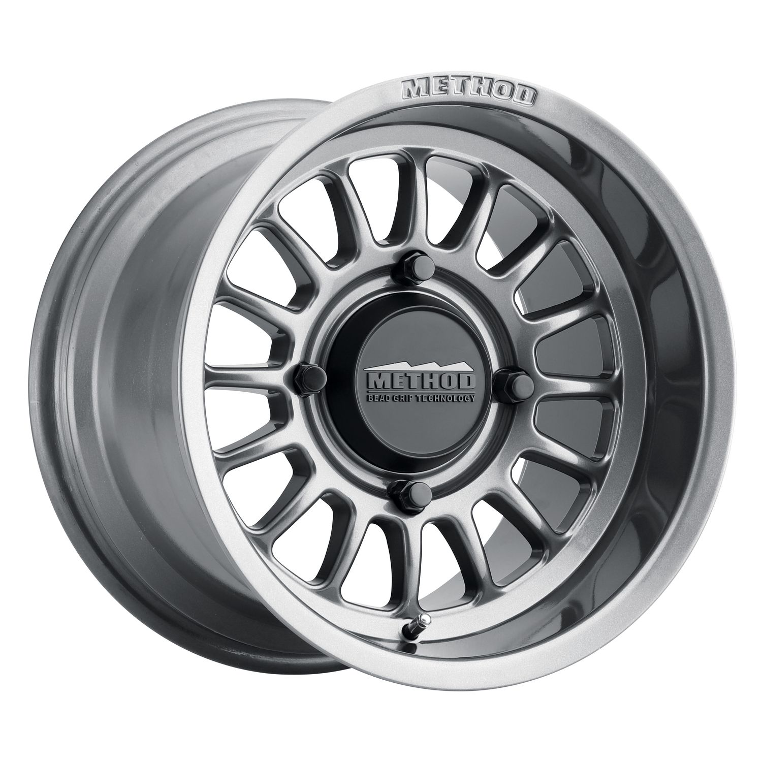 Method Race MR411 Bead Grip 15x7 4X156 13mm Titanium Wheel
