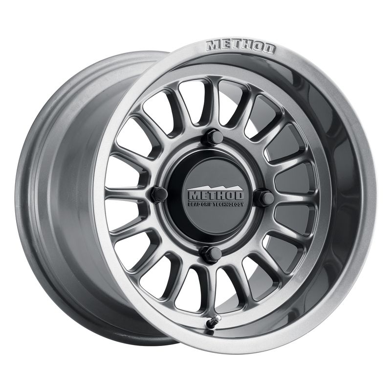 Method Race MR411 Bead Grip 15x7 4X156 38mm  Titanium Wheel