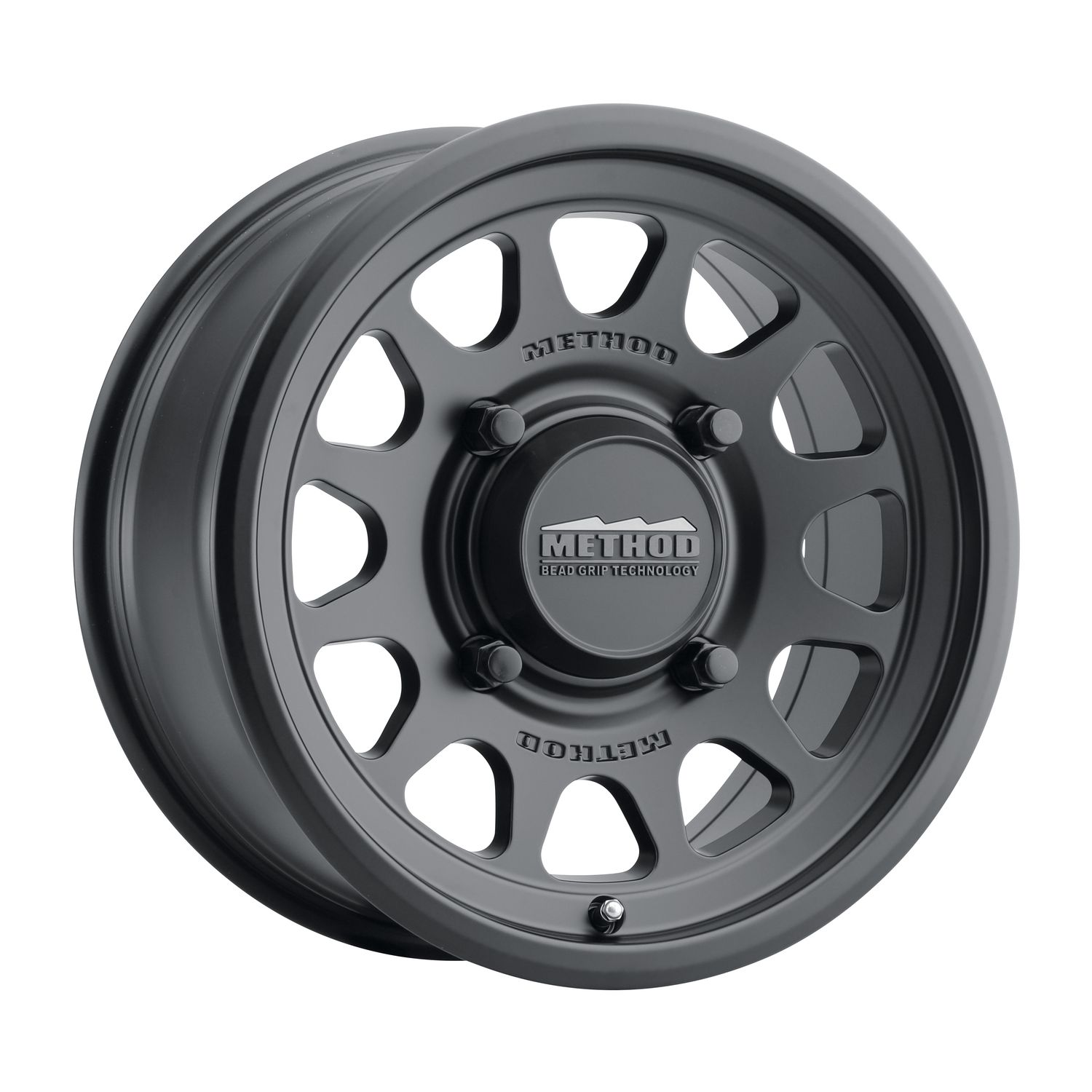 Method Race MR414 Bead Grip 15x7 4X156 38mm Matte Black Wheel