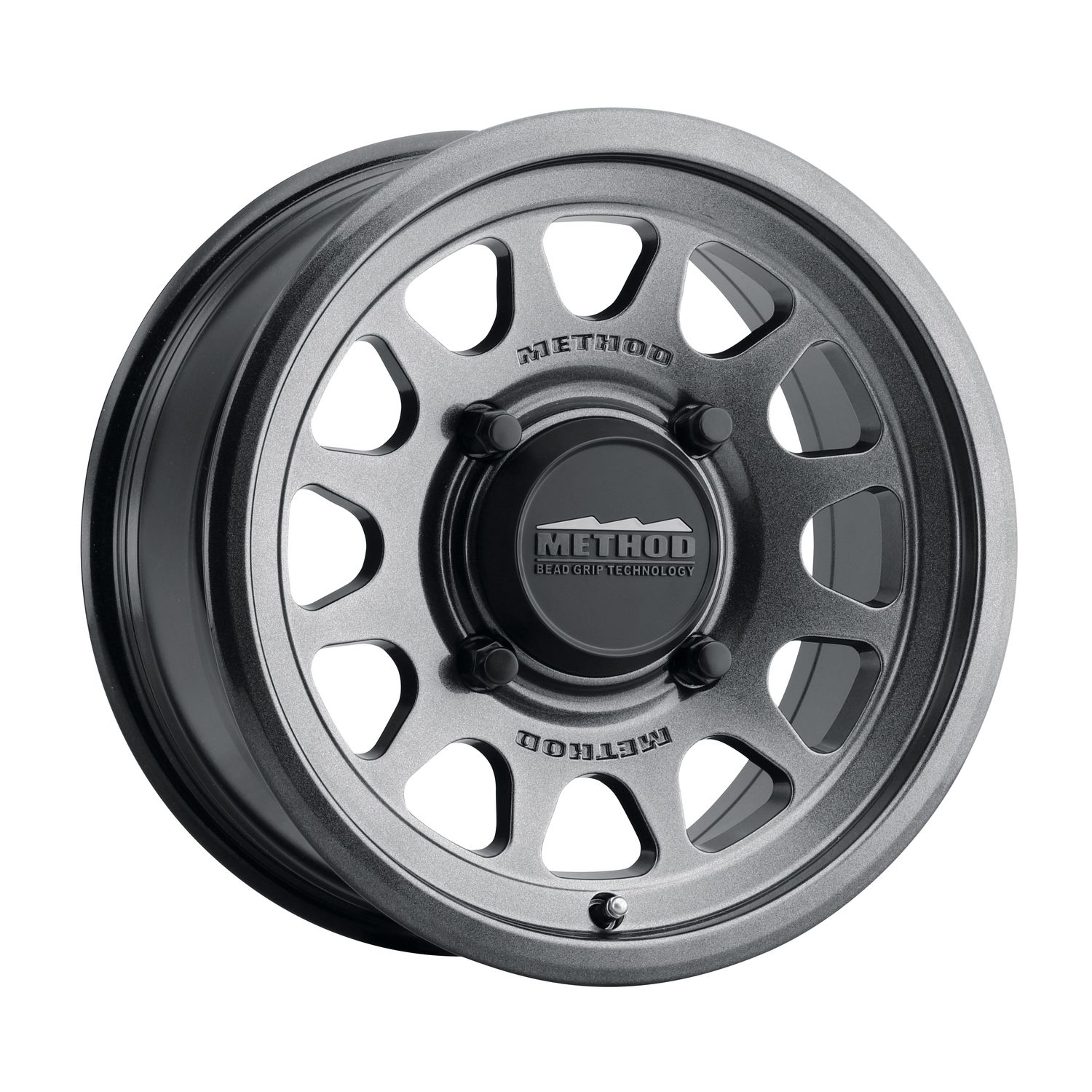 Method Race MR414 Bead Grip 15x7 4X156 38mm Gloss Graphite Wheel