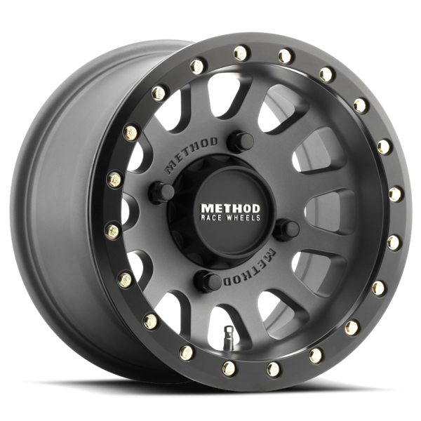 Method Race UTV Series MR401 Beadlock 15x7 4X156 38mm Titanium Wheel