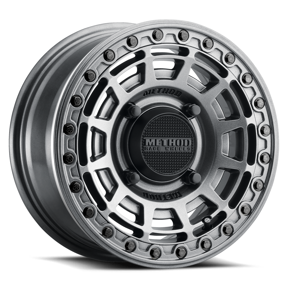 Method Race UTV Series MR415 Beadlock 15x7 4X156 38mm Graphite Wheel