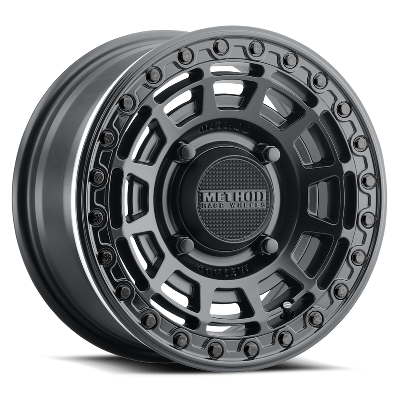 Method Race UTV Series MR415 Beadlock 15x7 4X156 38mm Matte Black Wheel