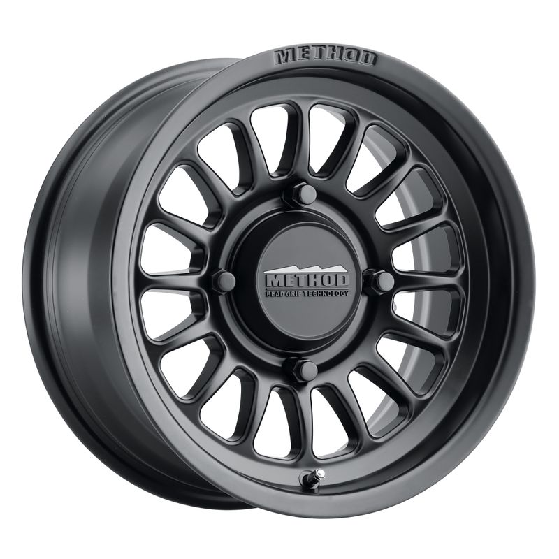 Method Race MR411 15x7 38mm 6x5.5 BeadGrip Matte Black Wheel