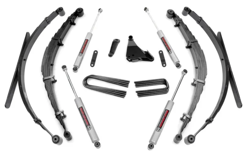 Rough Country 6" Ford Suspension Lift System For (99-04 F-250/350 Super Duty 4WD)