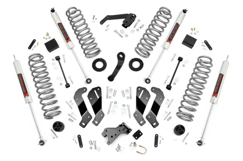 Rough Country 3.5 Inch Suspension Lift Kit For 07-18 Jeep Wrangler JK 4WD