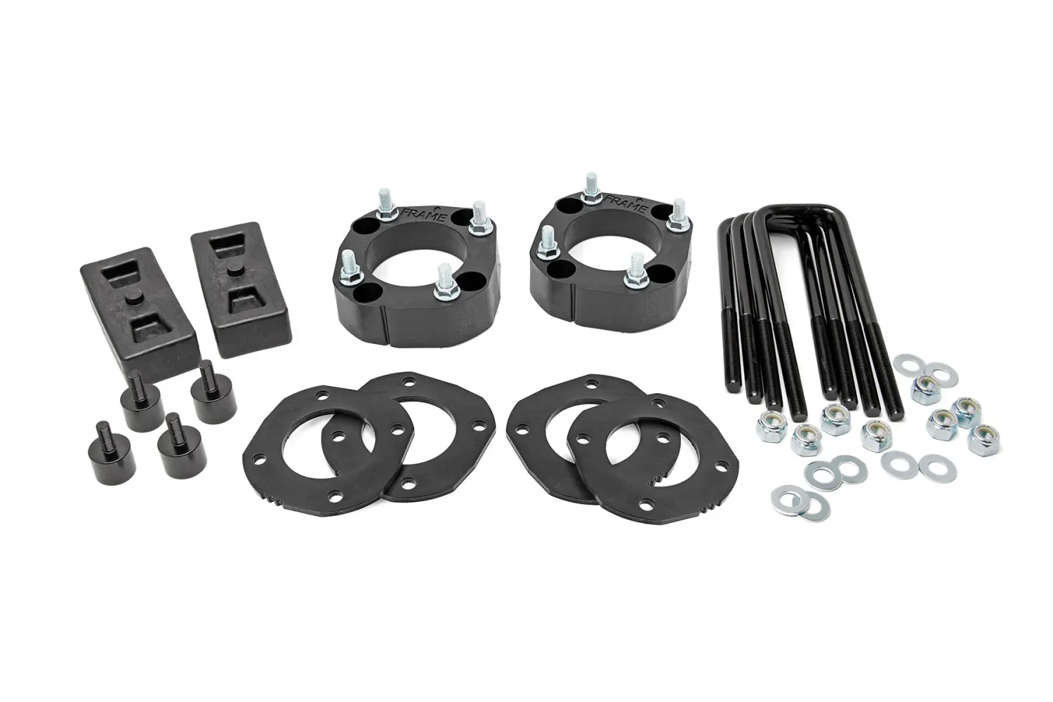 Rough Country 2.5-3 Inch Suspension Lift Kit For 07-21 Toyota Tundra 2WD