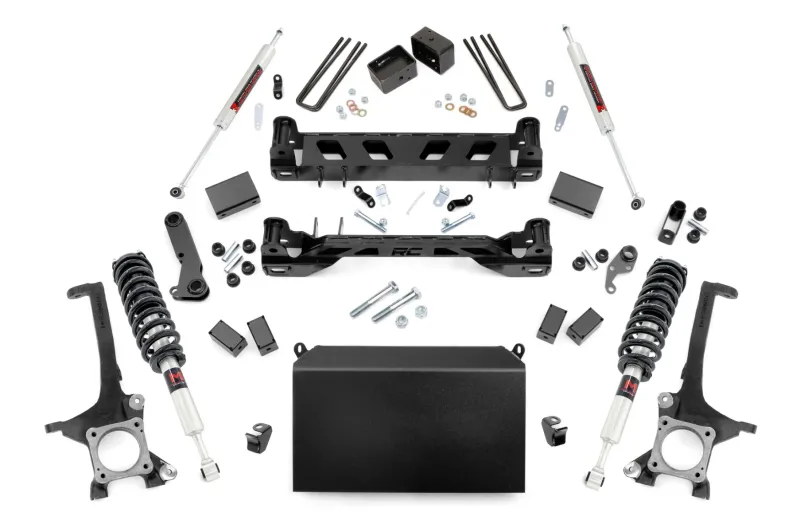 Rough Country 6" Suspension Lift Kit with M1 Struts W/M1 Rear Shocks For 16-21 Toyota Tundra 2wd/4wd