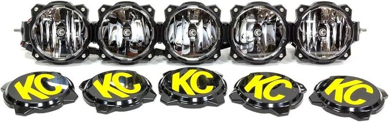 KC 32" Pro6 Gravity LED - 5-Light - Light Bar System - 100W Combo Beam - for 14-21 Polaris RZR