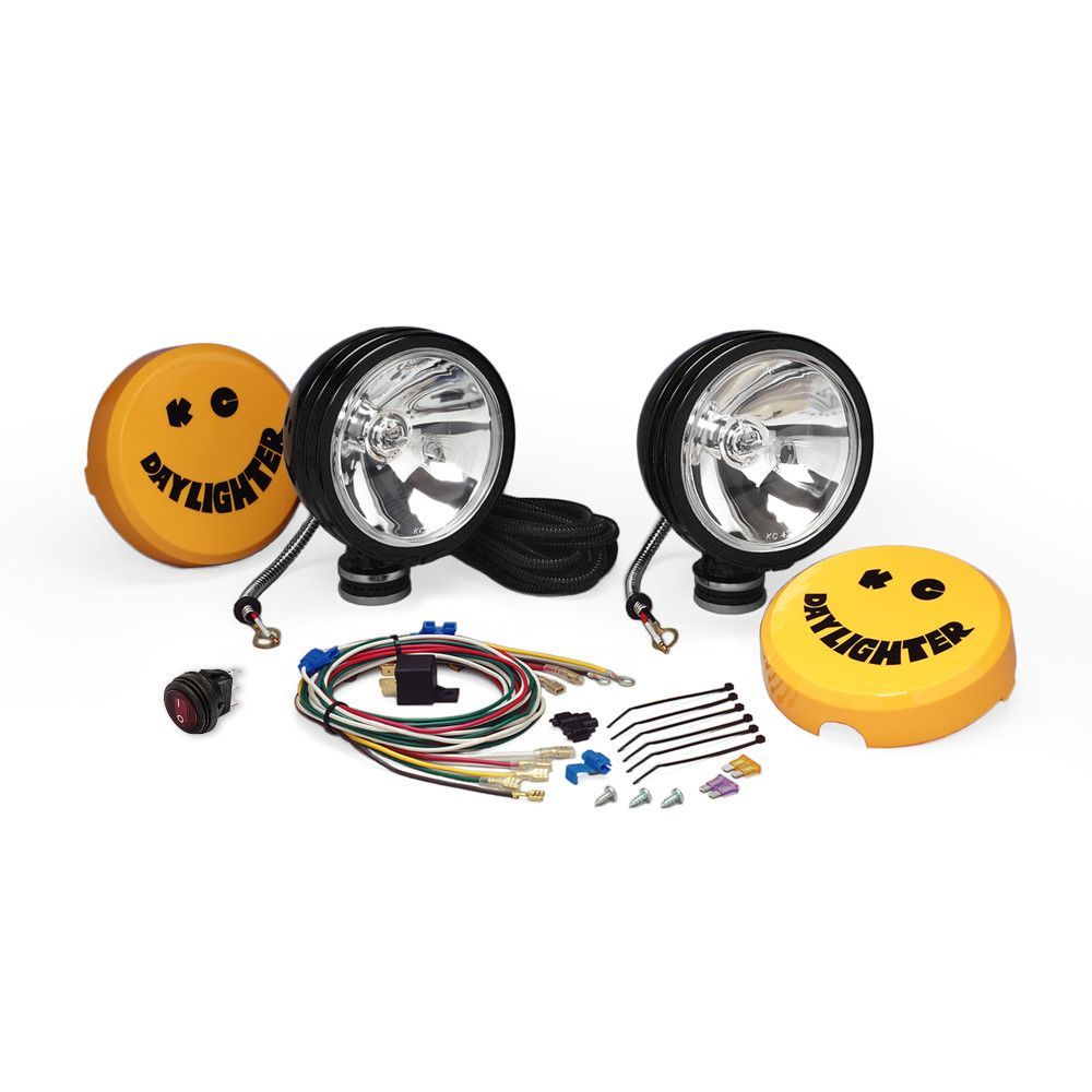 KC 6 KC 6" Daylighter Halogen Pair Pack System