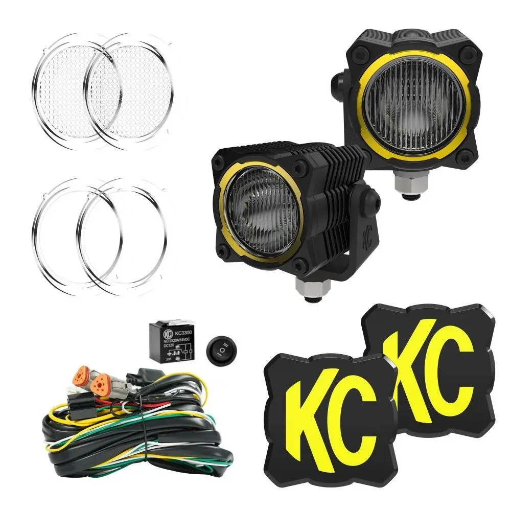 KC FLEX ERA 1 - 2-Light Master LED Light Pod Kit KC FLEX ERA 1 - 2-Light Master LED Light Pod Kit