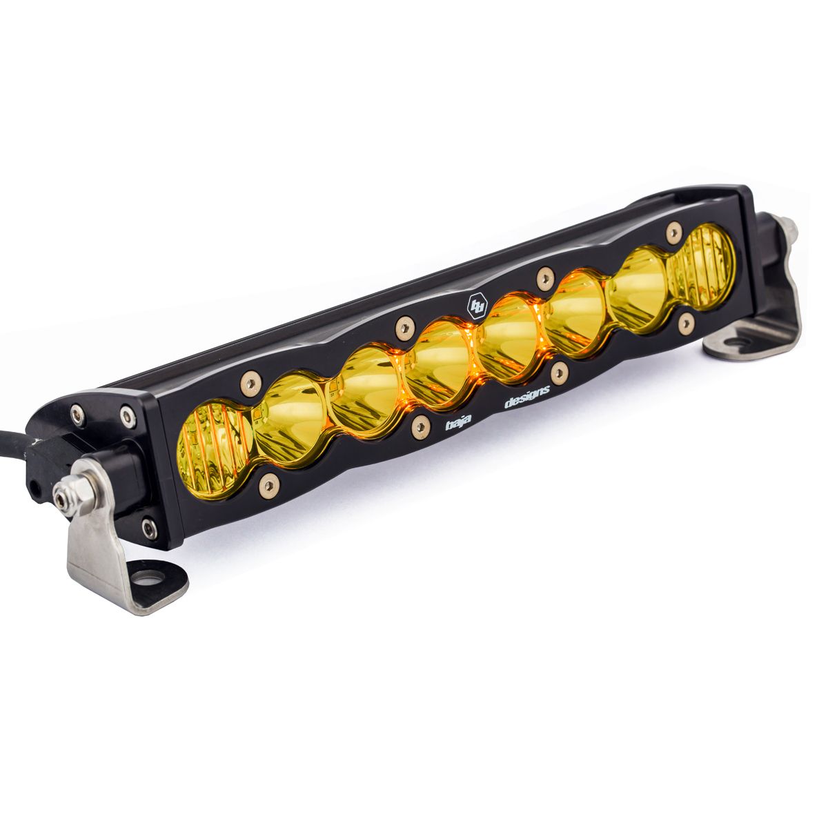Baja Designs 10 Inch Driving Combo Amber Lens Pattern S8 Series LED Light Bar