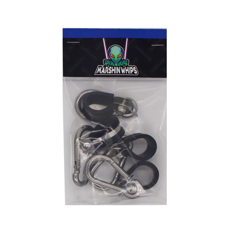 Marshin Whips Rubber-Backed Flag Clips (V2 Whips: 3/4" size)