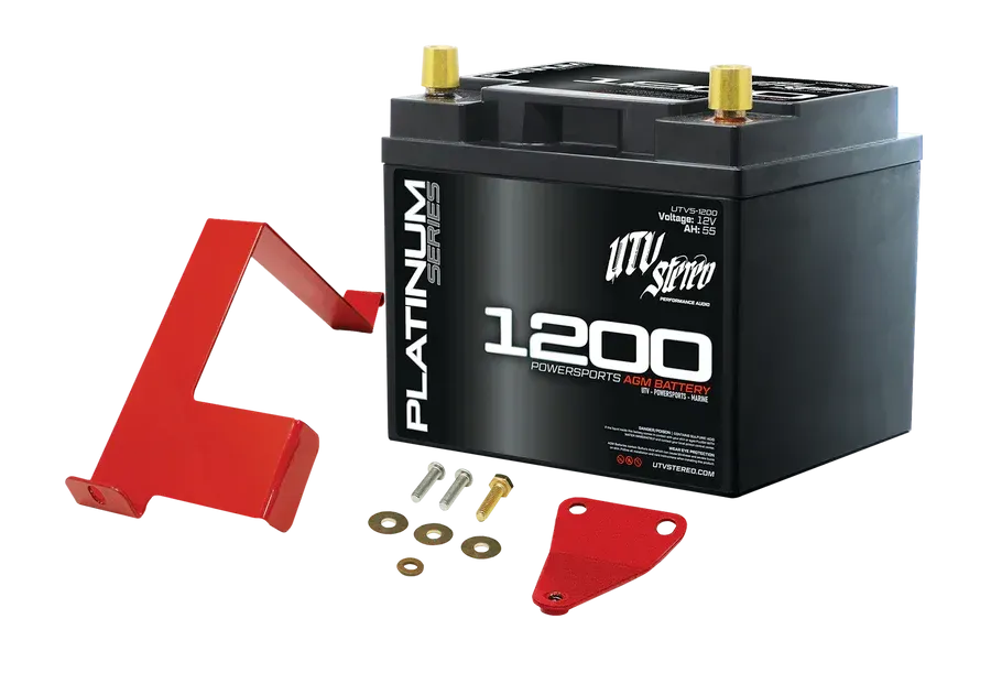 UTV Stereo Big Battery Kit for Can-Am Maverick X3 UTV SXS UTV Stereo Big Battery Kit for Can-Am Maverick X3 UTV SXS