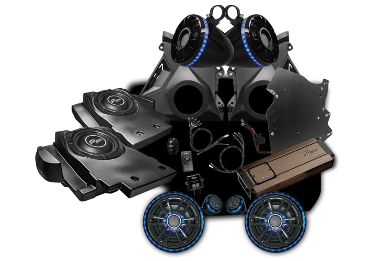 Utv Stereo Elite Series Stage 6 Stereo Kit for Can-Am Maverick R
