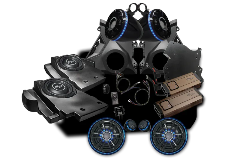 Utv Stereo Elite Series Stage 7 Stereo Kit for Can-Am Maverick R