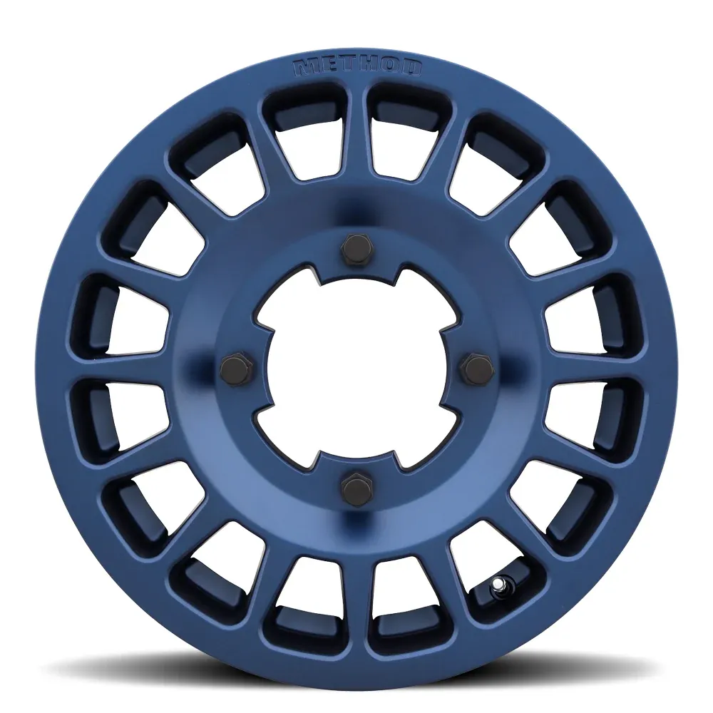 Method Race MR407 15x6 5x4.5 5x114.3 51mm BeadGrip Bahia Blue Wheel