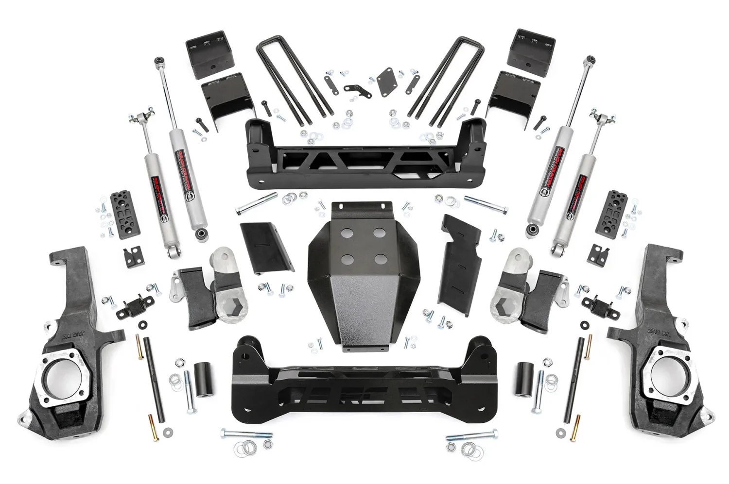 Rough Country 5" Lift Kit For (11-19 Chevy/Gmc 2500HD/3500 HD)