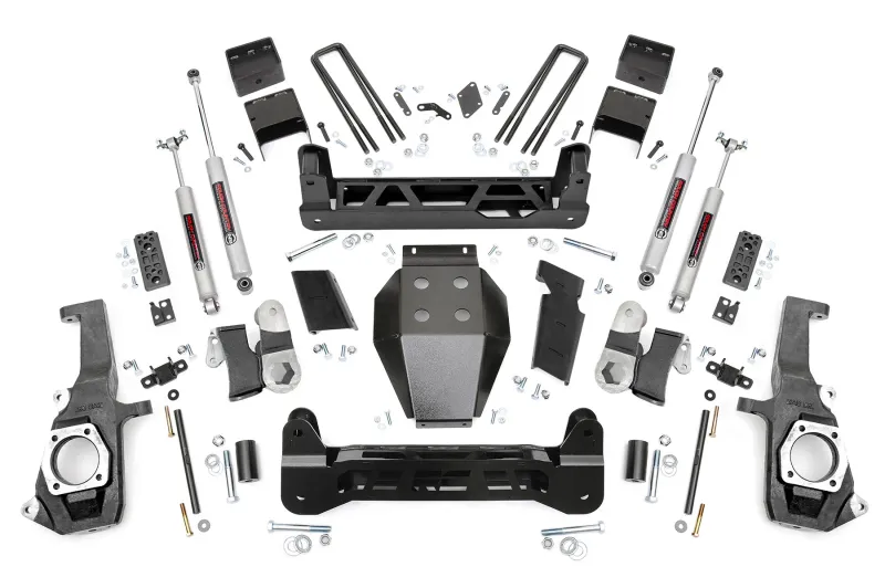 Rough Country 5" Lift Kit For (11-19 Chevy/Gmc 2500HD/3500 HD)