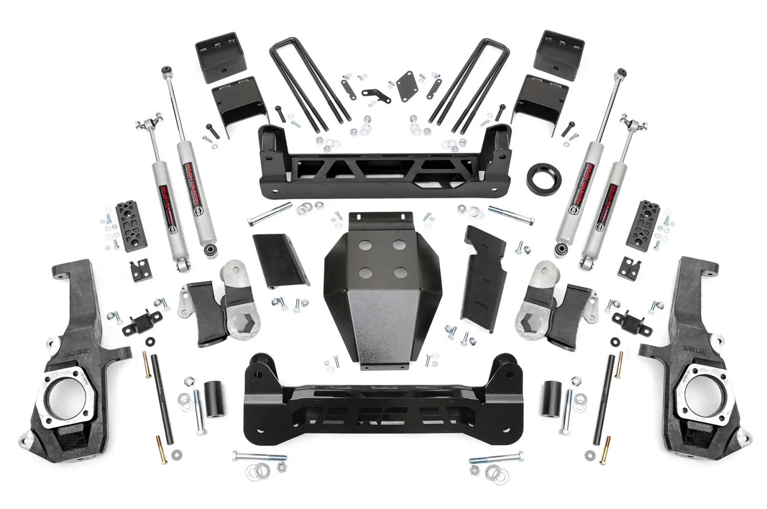 Rough Country 7.5"Lift Kit For (11-19) Chevy/GMC 2500HD/3500HD