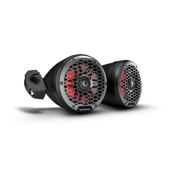 Rockford Fosgate M2 6.5” Color Optix Moto-Can Speakers (pair) Rockford Fosgate M2 6.5” Color Optix Moto-Can Speakers (pair)