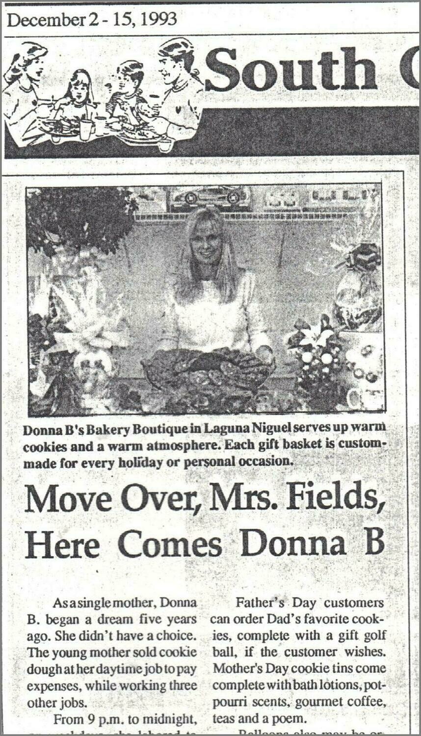 Donna B Through the Years