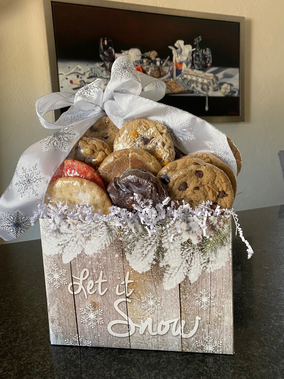Let is Snow Holiday Cookie Gift