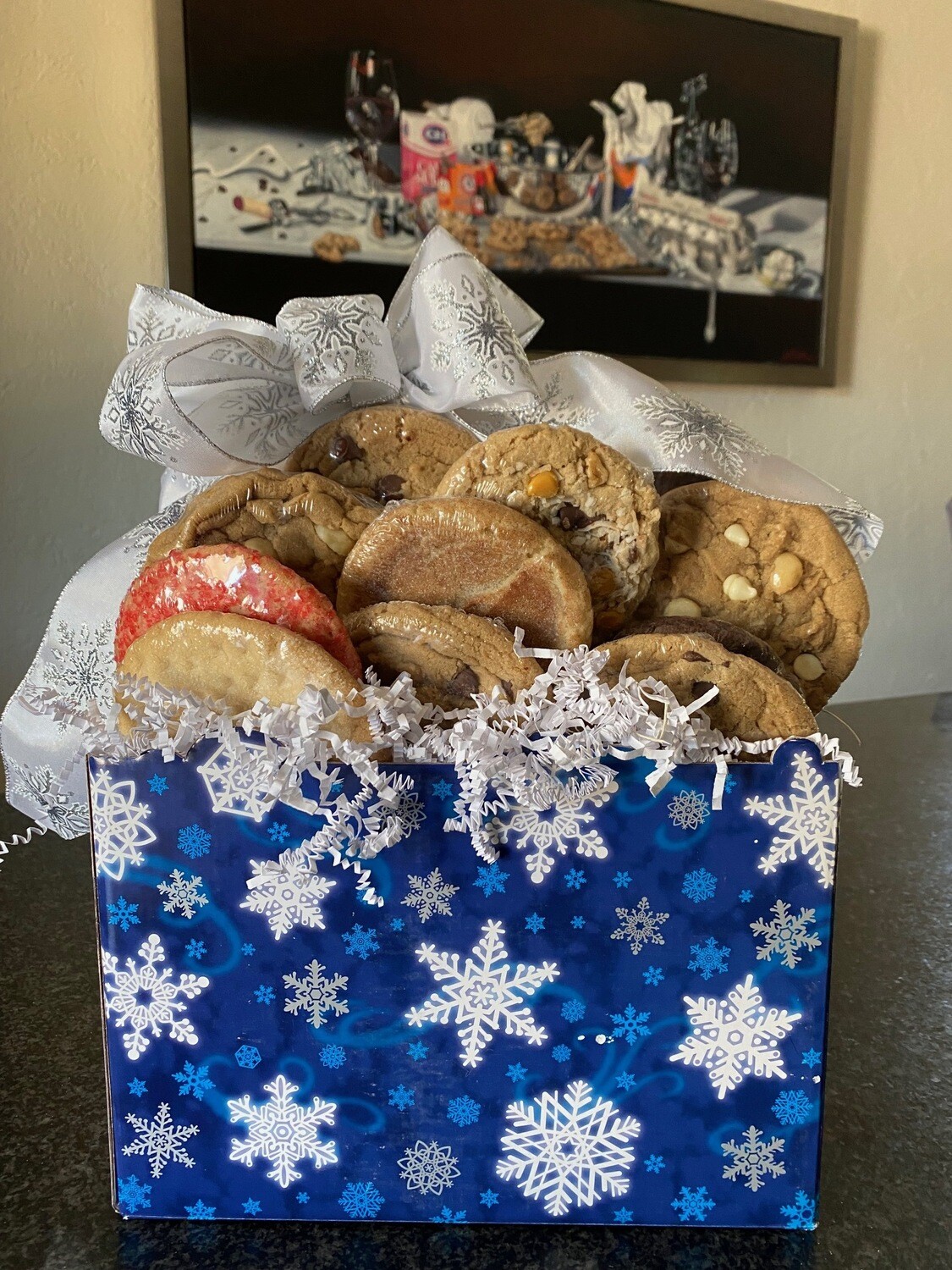 Snowflakes are Falling Holiday Cookie Gift