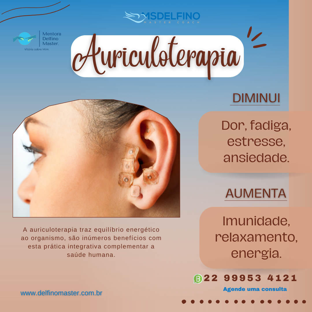 COMBO AURICULOTERAPIA e outras Terapias Holísticas