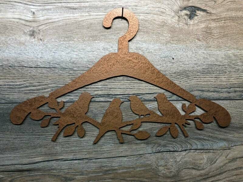 Birds on hangar wall art