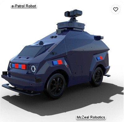 E-Patrol Autonomous Security Robot