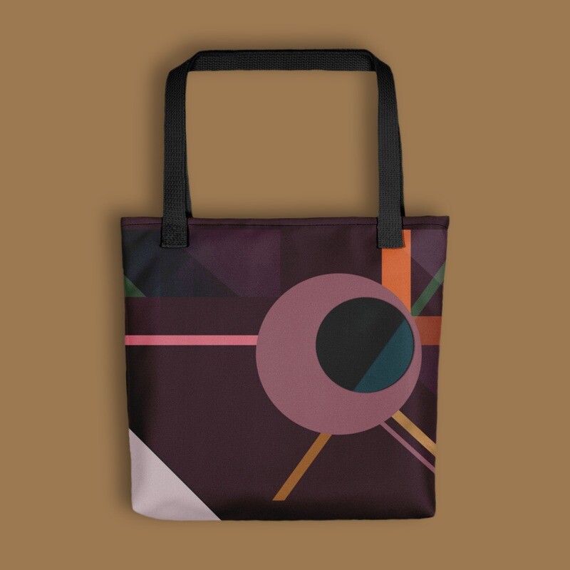 Eyeing the retro, tote bag
