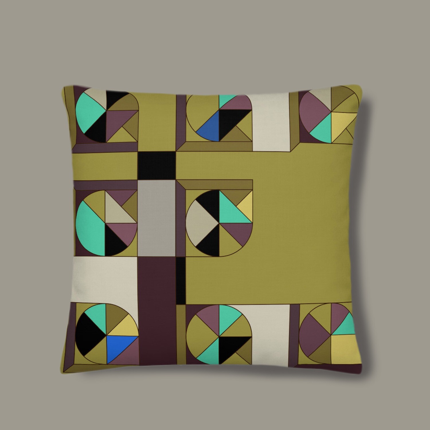 Ethnicanamustarda -Premium Pillow