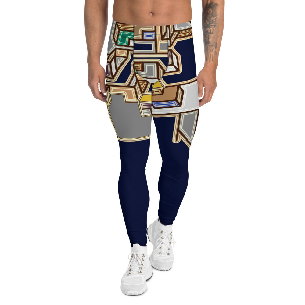 Ndebele vibes, men&#39;s Leggings, Size: XS