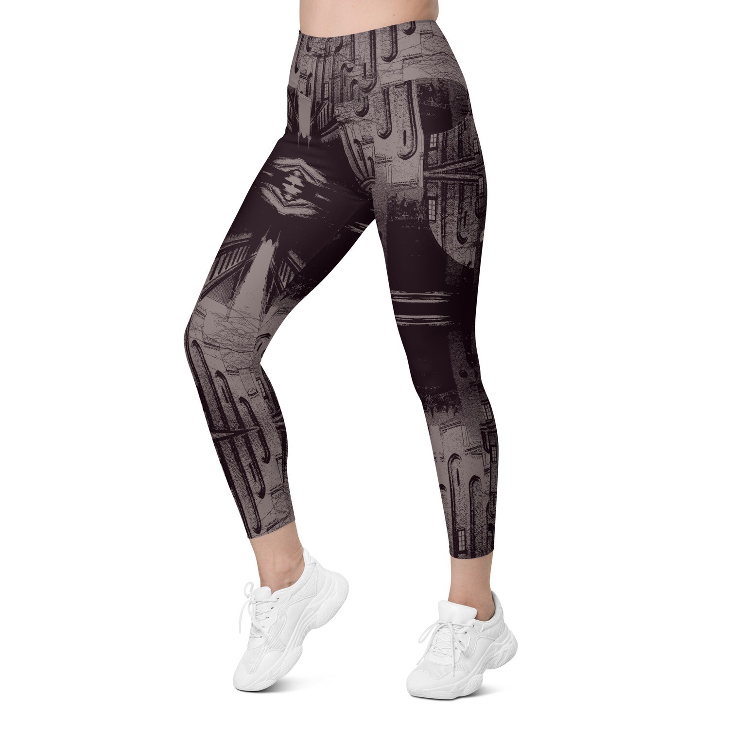 &quot;Mygningen&quot;, leggings with pockets