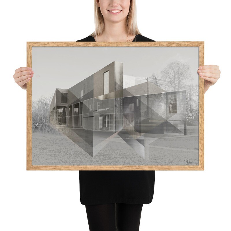 SMK, framed poster 50x70 cm