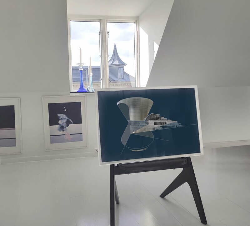 Kunsten, framed poster 50x70 cm