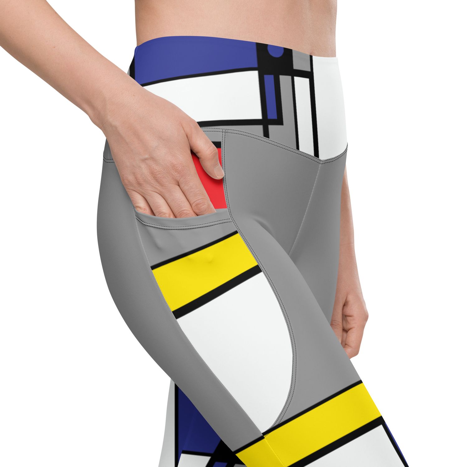 Pop arty, leggings with pockets